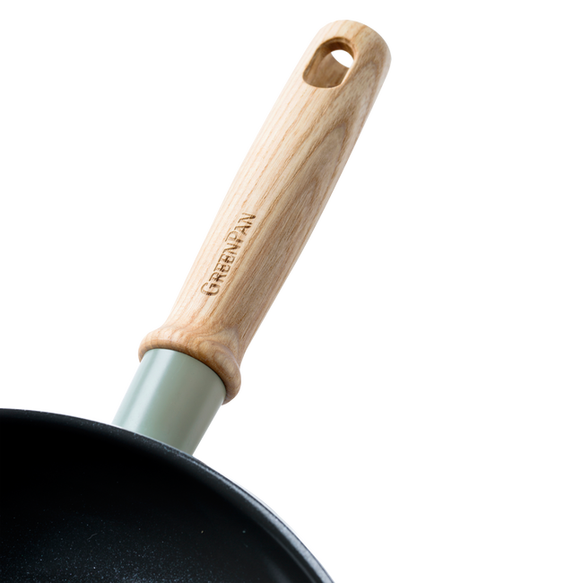 GreenPan Stegepande sæt med spatel - Mayflower - ø 20 & 24 cm - keramisk non-stick belægning