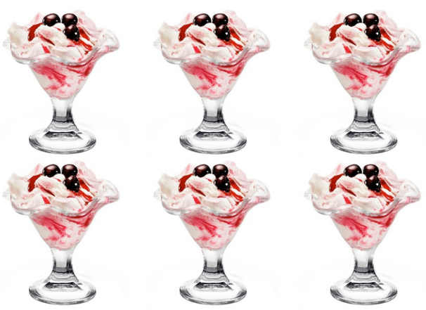 Bormioli Rocco IJscoupes - Sorbetglazen - Primavera - 240 ml - 6 stuks
