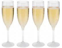 Cookinglife Champagneglazen Kunststof - CampVibe - Outdoor - Onbreekbar - 165 ml - 4 Stuks