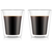 Bodum Dubbelvæggede kaffe- / teglas Canteen - patenteret ventil - 200 ml - 2 stk.