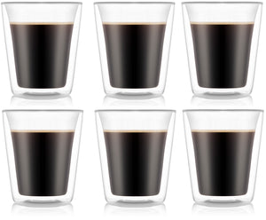 Bodum Canteen Kaffe- Teeglas Dobbeltvægget 200 ml - 6 Stykker