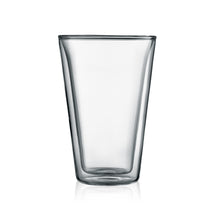 Bodum Dubbelwandige latte macchiato glas Canteen - patenteret ventil - 400 ml - 6 stk.
