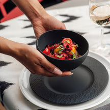 Villeroy & Boch Skål Manufacture Rock - Sort - ø 14 cm