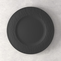 Villeroy & Boch Dinerbord Manufacture Rock - Sort - ø 27 cm