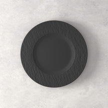 Villeroy & Boch Morgenmadstallerken / Desserttallerken Manufacture Rock - Sort - ø 22 cm
