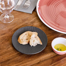 Villeroy & Boch Gebaksbordje Manufacture Rock - Sort - ø 15.5 cm
