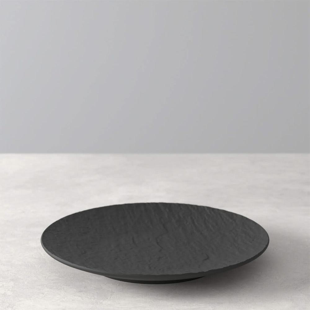 Villeroy & Boch Gebaksbordje Manufacture Rock - Sort - ø 15.5 cm