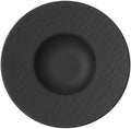 Villeroy & Boch Diep Bord / Pastabord Manufacture Rock - Sort - ø 28 cm