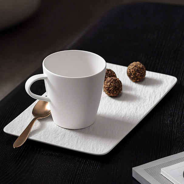 Villeroy & Boch Koffiekopje Manufacture Rock - Hvid - 160 ml