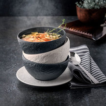 Villeroy & Boch Kom Manufacture Rock - Hvid - ø 14 cm