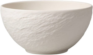Villeroy & Boch Kom Manufacture Rock - Hvid - ø 14 cm