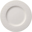 Villeroy & Boch Dinerbord Manufacture Rock - Hvid - ø 27 cm