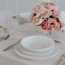 Villeroy & Boch Dinerbord Manufacture Rock - Hvid - ø 25 cm