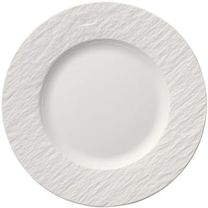 Villeroy & Boch Morgenmadstallerken / Desserttallerken Manufacture Rock - Hvid - ø 22 cm