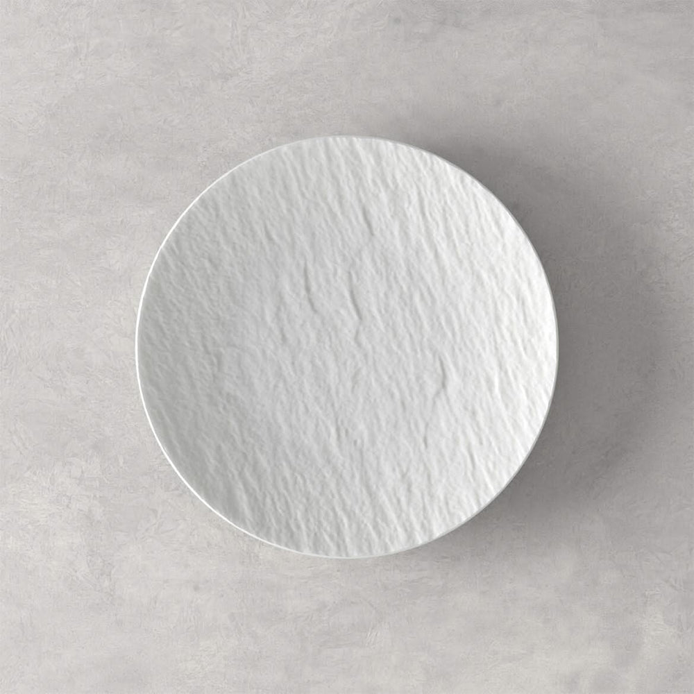 Villeroy & Boch Gebaksbordje Manufacture Rock - Hvid - ø 15.5 cm