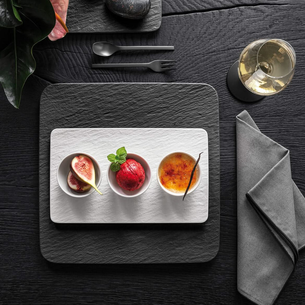 Villeroy & Boch Dipskålesæt Manufacture Rock - Hvid - 4-delt