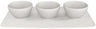 Villeroy & Boch Dipskålesæt Manufacture Rock - Hvid - 4-delt