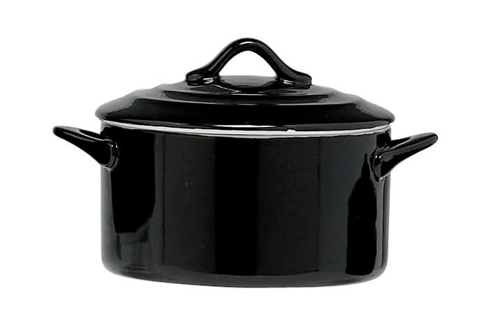 Cosy & Trendy Serveerpan Sort - ø 12.5 cm / 500 ml
