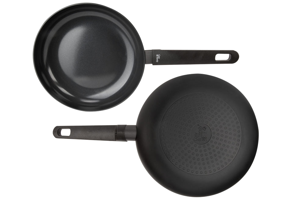 Cookinglife Stegepande Black Cera - ø 24 cm - keramisk non-stick belægning