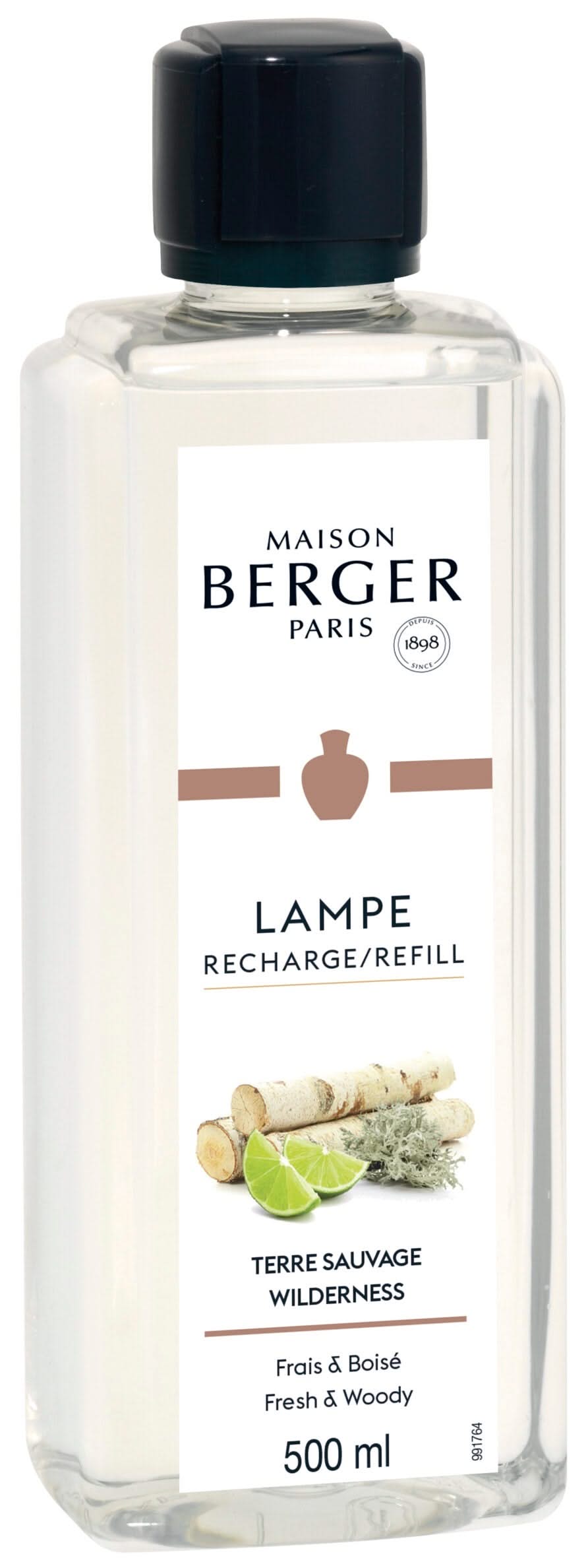 Lampe Berger Navulling - til duftbrænder - Wilderness - 500 ml