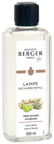 Lampe Berger Navulling - til duftbrænder - Wilderness - 500 ml