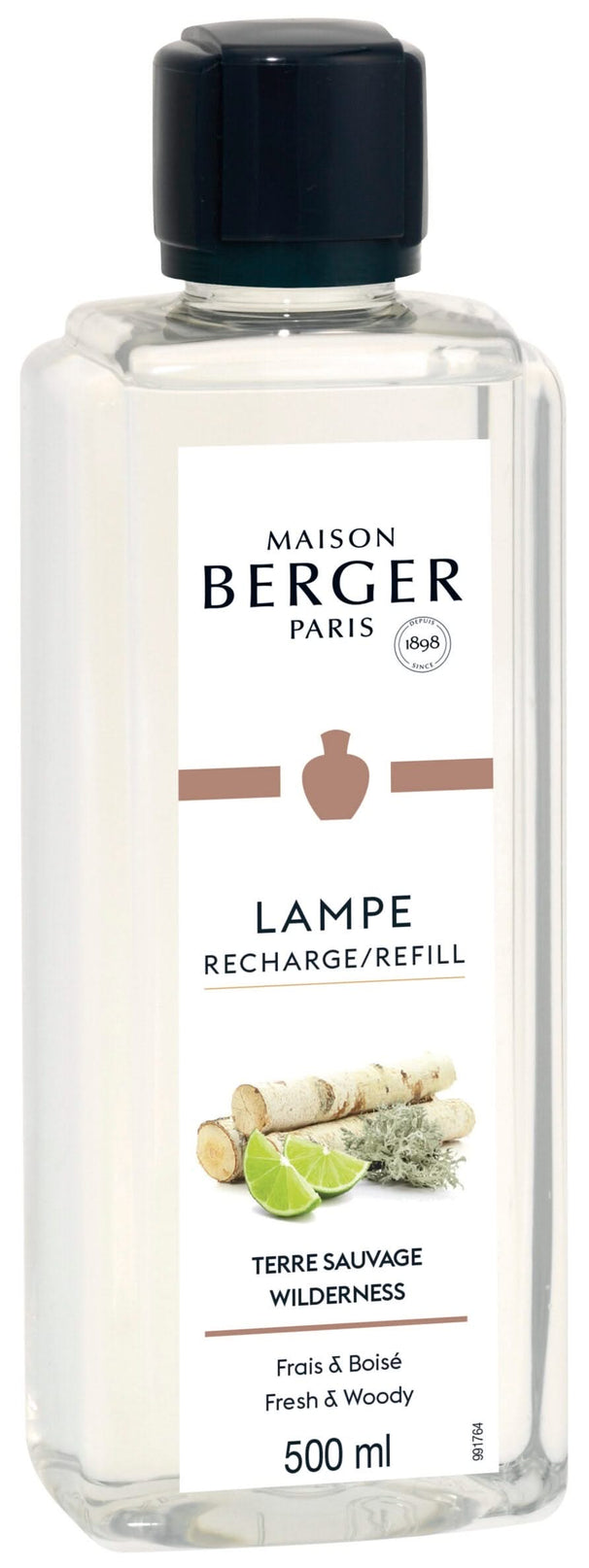 Lampe Berger Navulling - til duftbrænder - Wilderness - 500 ml