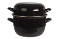 Cosy & Trendy Mosselpan - Sort - ø 20 cm / 3.3 liter - emaljeret non-stick belægning