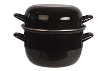 Cosy & Trendy Mosselpan - Sort - ø 20 cm / 3.3 liter - emaljeret non-stick belægning