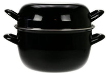 Cosy & Trendy Mosselpan - Sort - ø 24 cm / 5 liter - emaljeret non-stick belægning