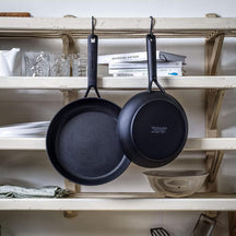 KitchenAid Stegepandesæt Classic Forged 2-delt - ø 20 & 28 cm - keramisk non-stick belægning
