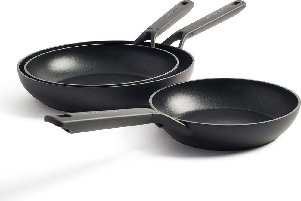 KitchenAid Stegepande sæt Classic Forged - ø 20, 24 & 28 cm - keramisk non-stick belægning