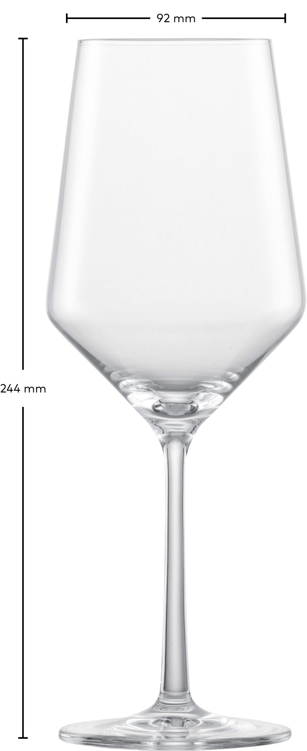 Zwiesel Glas Røde Vinglas Pure - 550 ml - 2 stk.