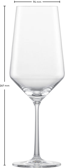 Zwiesel Glas Bordeauxglas Pure - 680 ml - 2 styk