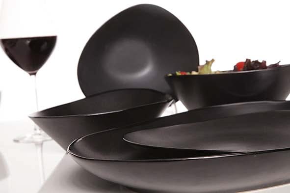 Cosy & Trendy Serveringsskål Vongola Black - 36 x 25 cm