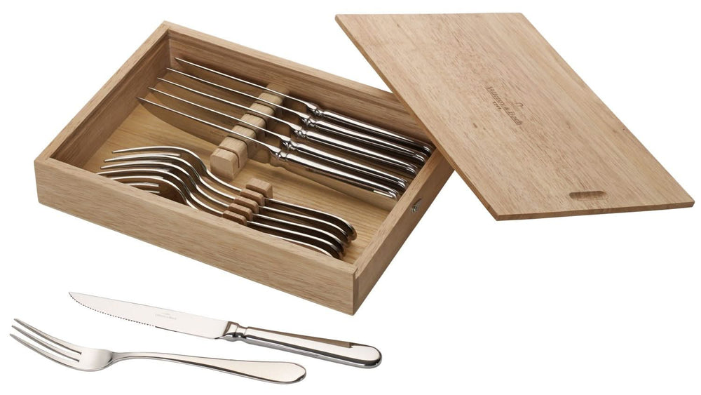 Villeroy & Boch Steakbestik Oscar 12-delt - Steakknive & Steakgafler
