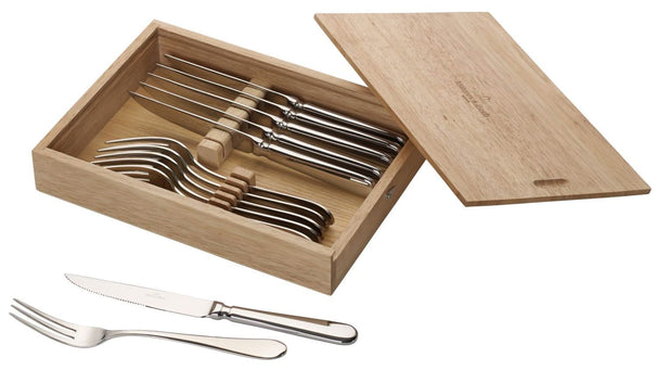 Villeroy & Boch Steakbestik Oscar 12-delt - Steakknive & Steakgafler
