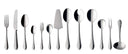 Villeroy & Boch Bestik Sæt Mademoiselle - RVS - 68-delt / 12 personer