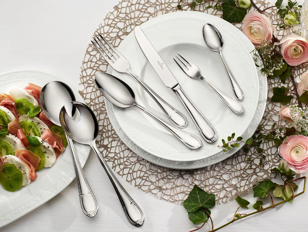Villeroy & Boch Bestik Sæt Mademoiselle - RVS - 68-delt / 12 personer