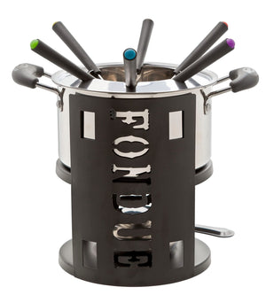 Cosy & Trendy Fondueset RVS - 6 personer
