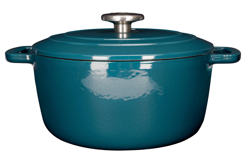 Cosy & Trendy Braadpan med deksel Fontestic Gietijzer Green Heron Ø 20 cm / 2.7 Liter - emaljeret non-stick belægning