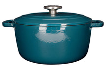 Cosy & Trendy Braadpan med deksel Fontestic Gietijzer Green Heron Ø 20 cm / 2.7 Liter - emaljeret non-stick belægning