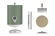 ZiiPa Pizza Oven Piana - Houtgestookt - med Thermometer - Eucalyptus - til ø 30 cm pizzaer - Roterende pizzasten