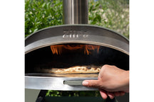 ZiiPa Pizza Oven Piana - Houtgestookt - med Thermometer - Eucalyptus - til ø 30 cm pizzaer - Roterende pizzasten