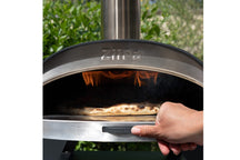 ZiiPa Pizza Oven Piana - Houtgestookt - med Thermometer - Skifer - til ø 30 cm pizzaer - Roterende pizzasten