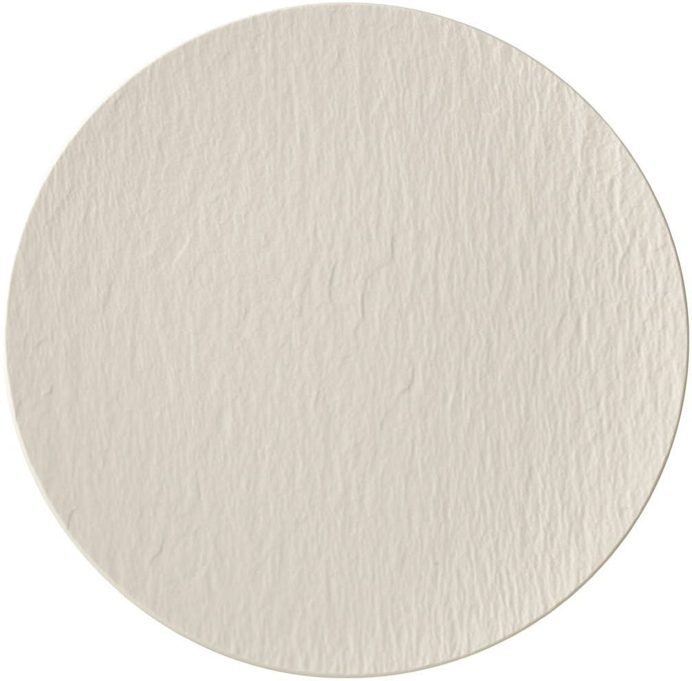 Villeroy & Boch Dinerbord Manufacture Rock - Hvid - ø 25 cm