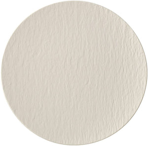 Villeroy & Boch Dinerbord Manufacture Rock - Hvid - ø 25 cm