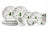Cookinglife Serviesset - Kerstservies - Porselein - Rood 18-delig / 6 personer