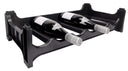 Vinstativ Stapelbar Sort - Plast - 6 Flasker