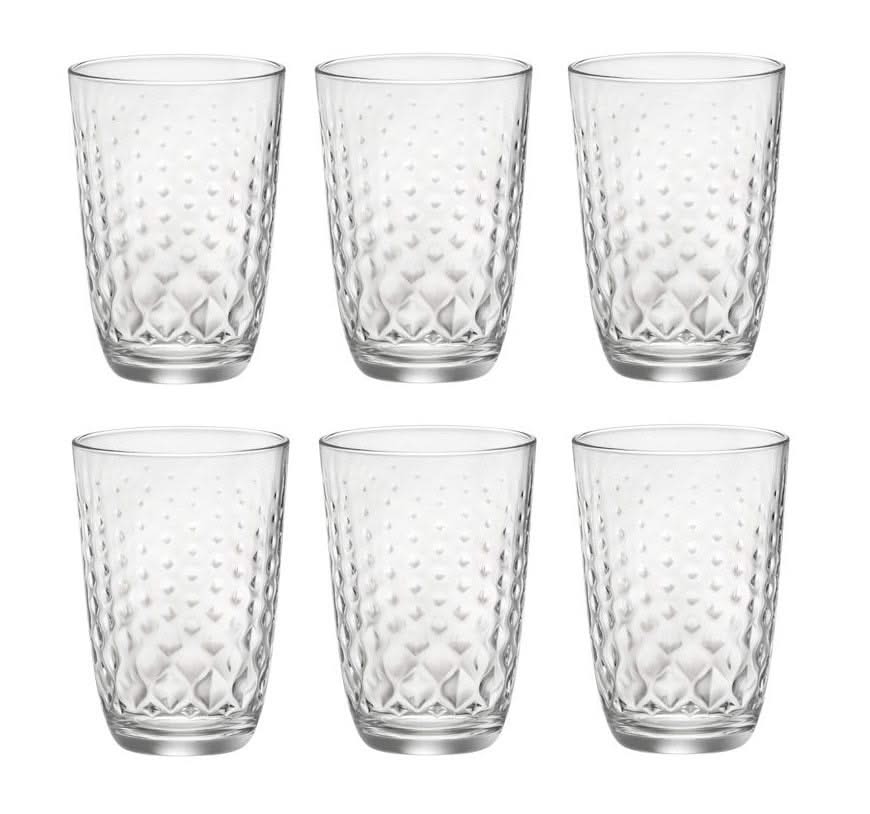 Bormioli Rocco Longdrinkglazen Glit Transparent - 390 ml - 6 styk