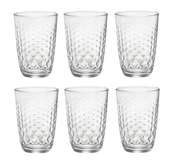 Bormioli Rocco Longdrinkglazen Glit Transparent - 390 ml - 6 styk